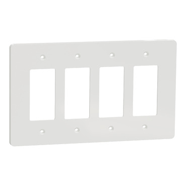 Screw position plate for  square pole |